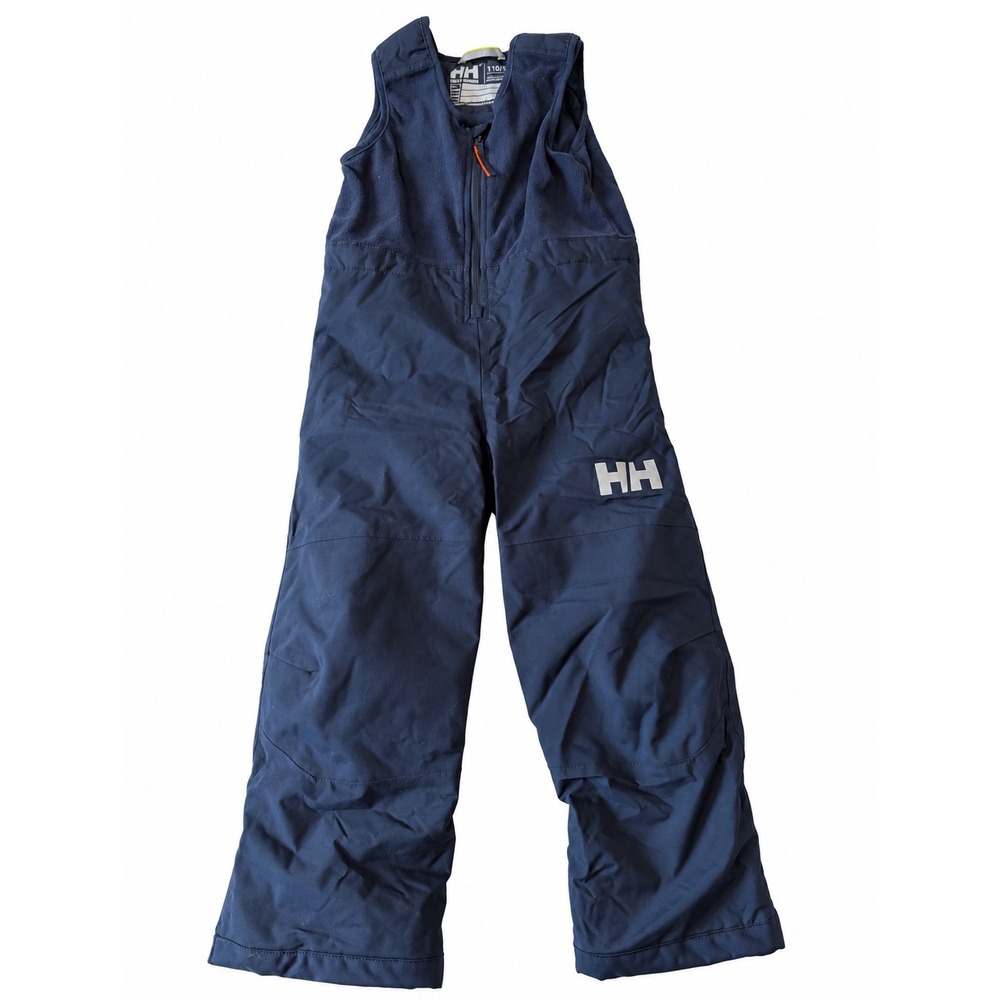 Helly Hansen Kids Navy Blue Fleece Top Snow Bibs Insulated Overalls Size 110/5